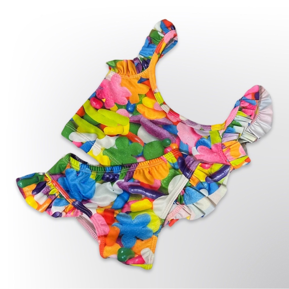 Romey Loves Lulu Sprinkle Bikini
Condition: Great
Size: 2T